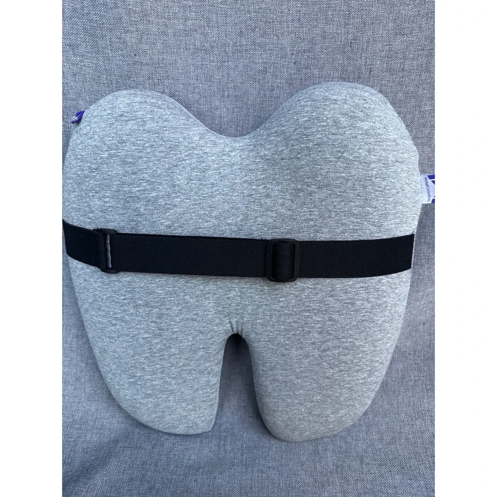 Cushion Lab Extra Dense Lumbar Pillow Patented Ergonomic Multi-Region Back Pain